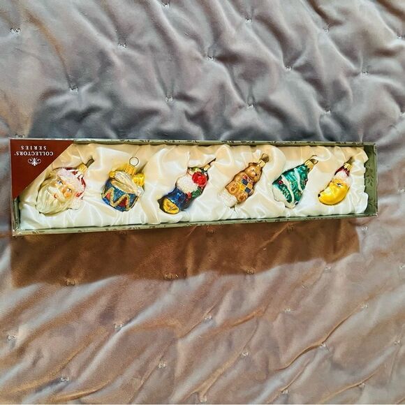 Costco Collector's Series Fine Mouthblown & HP Glass Christmas Ornaments Poland - Picture 9 of 10